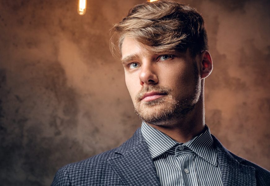 Hafif dalgalı kısa saç modelleri erkek