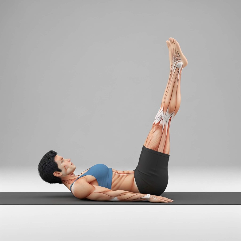 evde göbek eritme egzersizleri leg raise