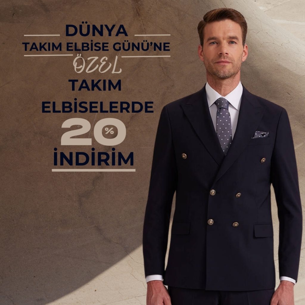 takım elbise indirimi